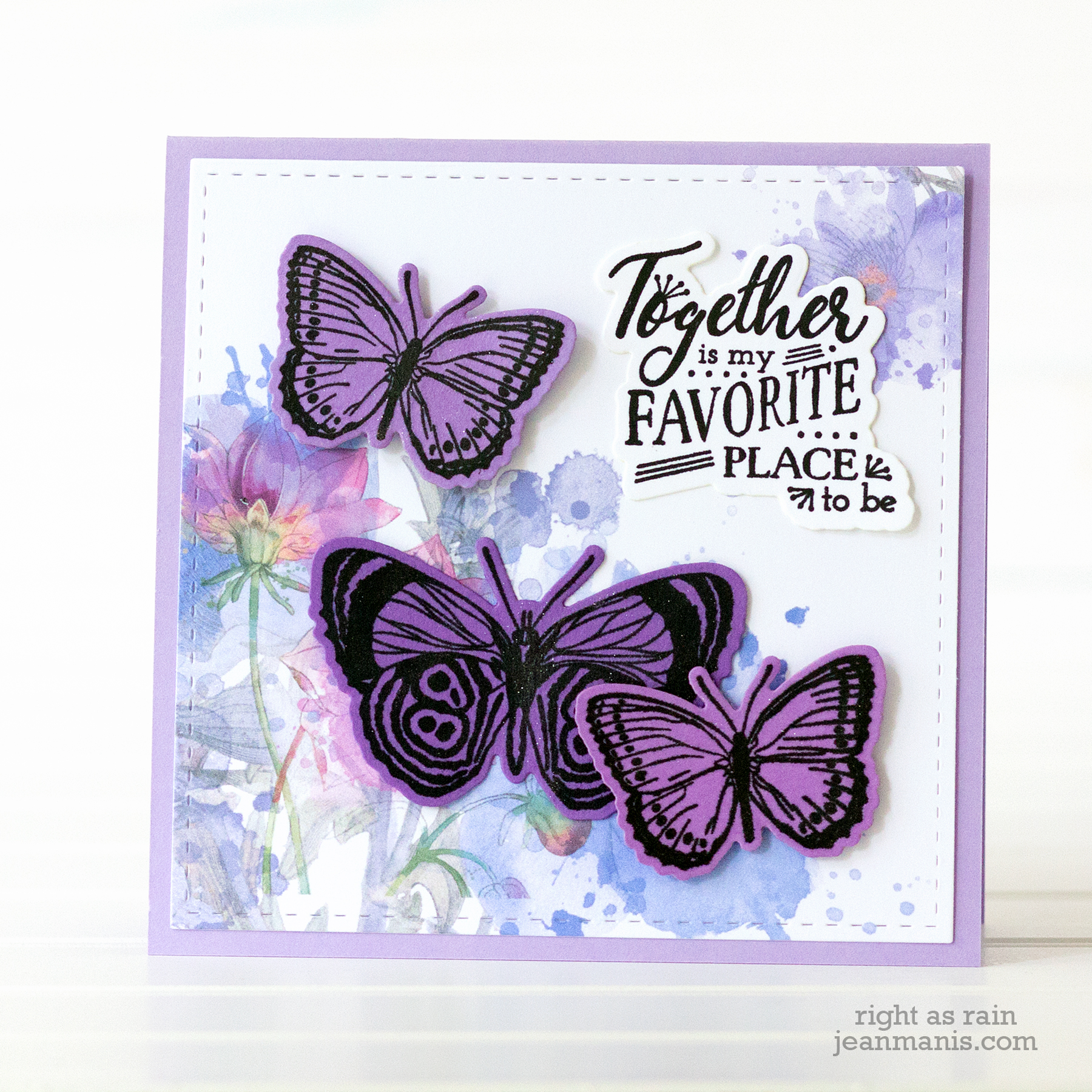 Friendship Butterflies Right as Rain