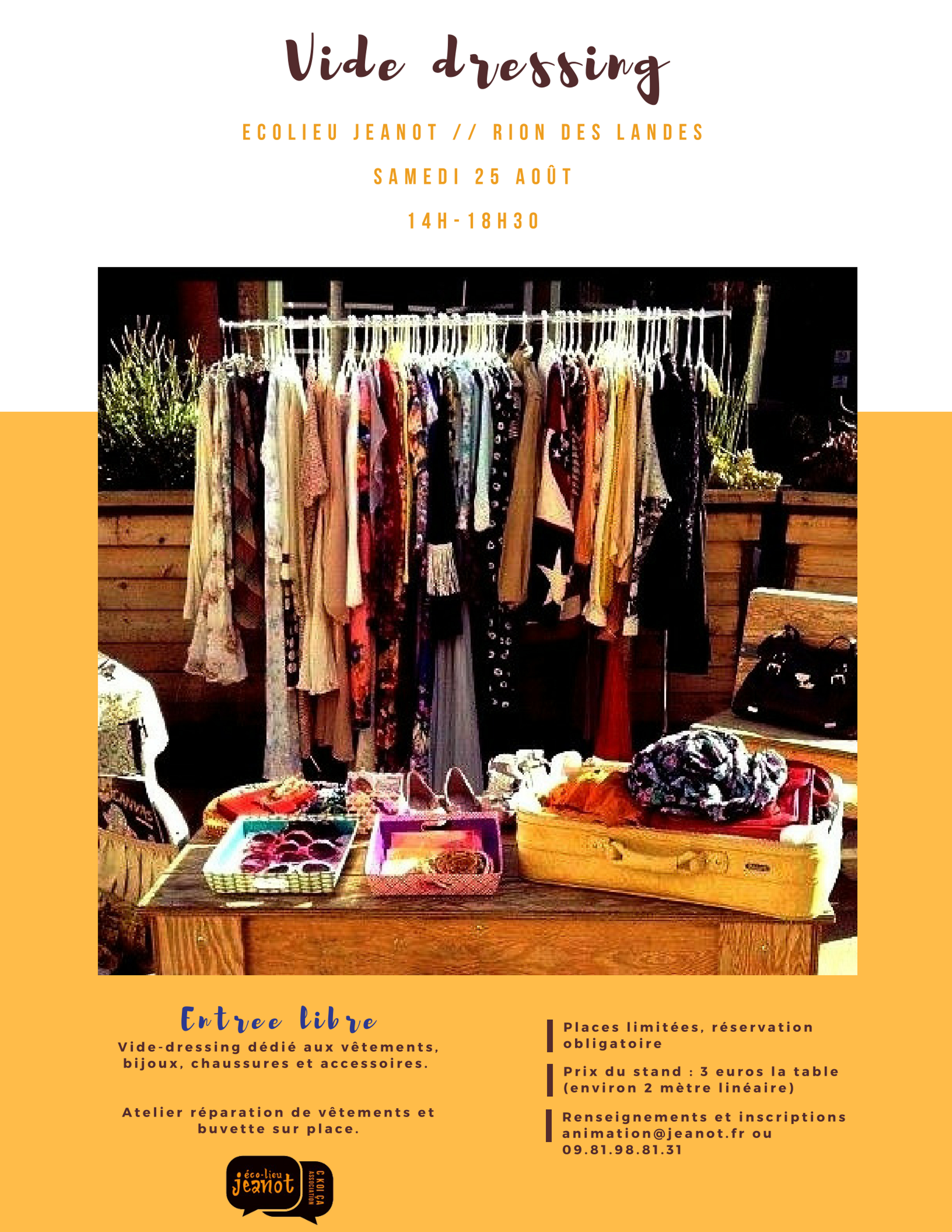 vide dressing écolieu Jeanot