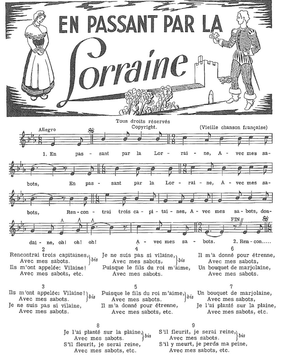 «Vous n’aurez pas l’Alsace et la Lorraine» Les Quatre Saisons