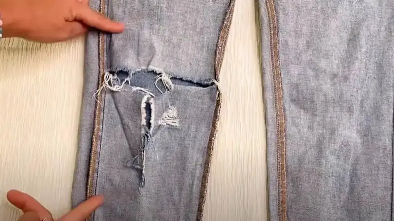 How To Sew Ripped Jeans 9 Easy Steps