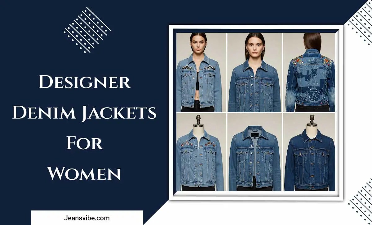 Designer Denim Jackets For Women