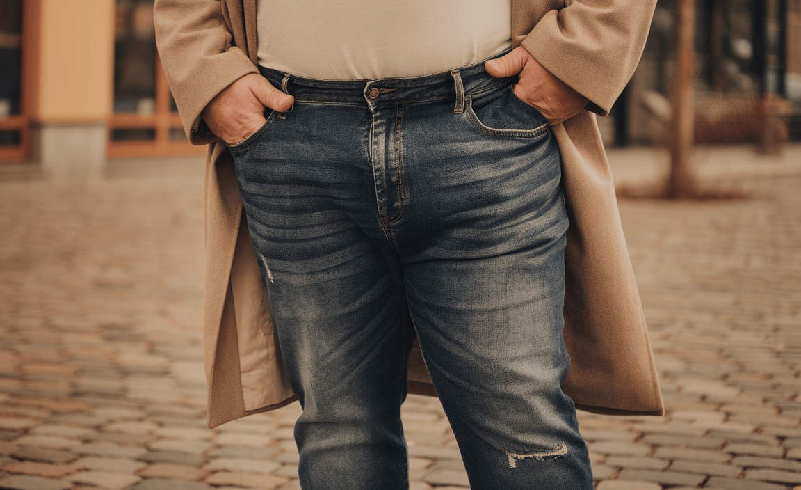 Comfortable Jeans For Plus Size Men