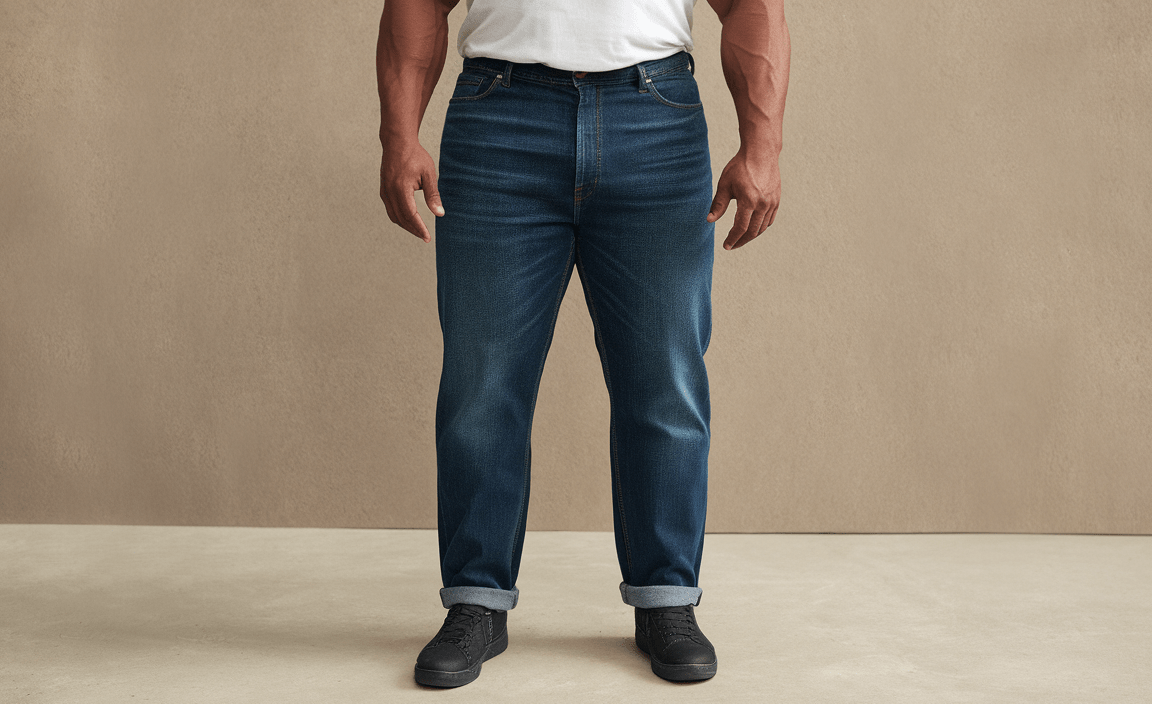 Finding The Best Comfortable Jeans For Plus Size Men