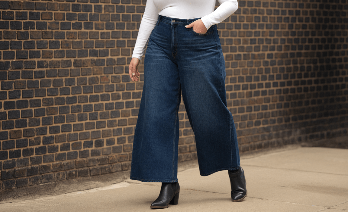 High Rise Denim Jeans For Plus Size