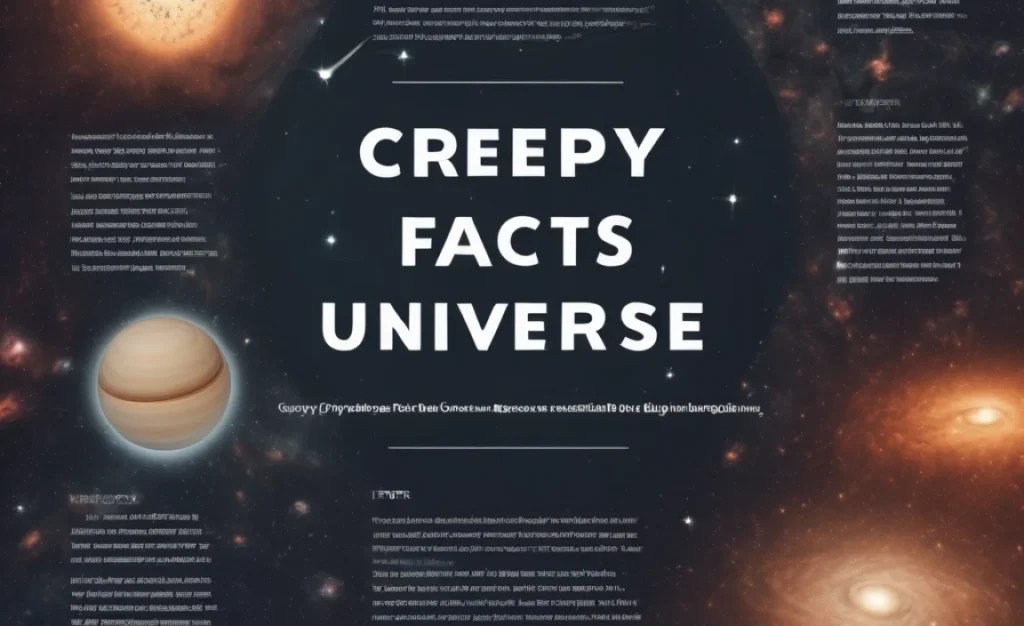 creepy facts about the universe