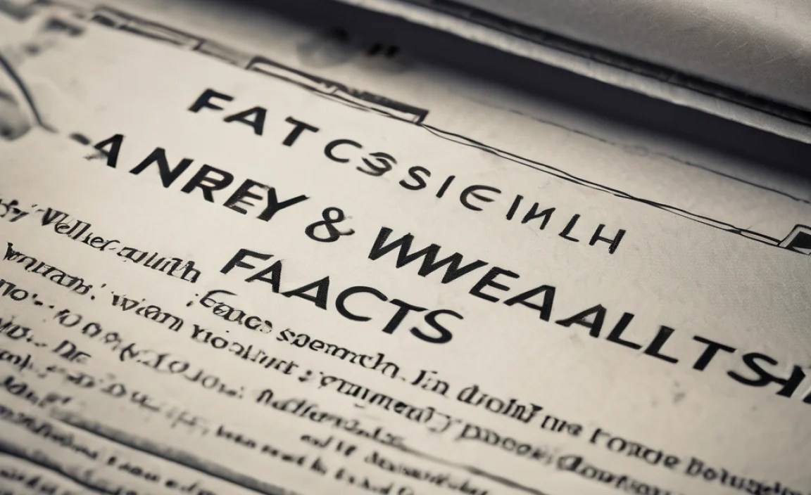 Facts About Wealth Creation