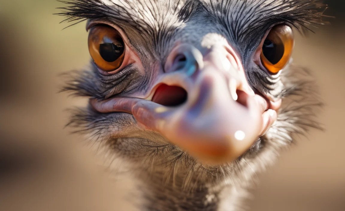 Ostriches: Fast Running Birds