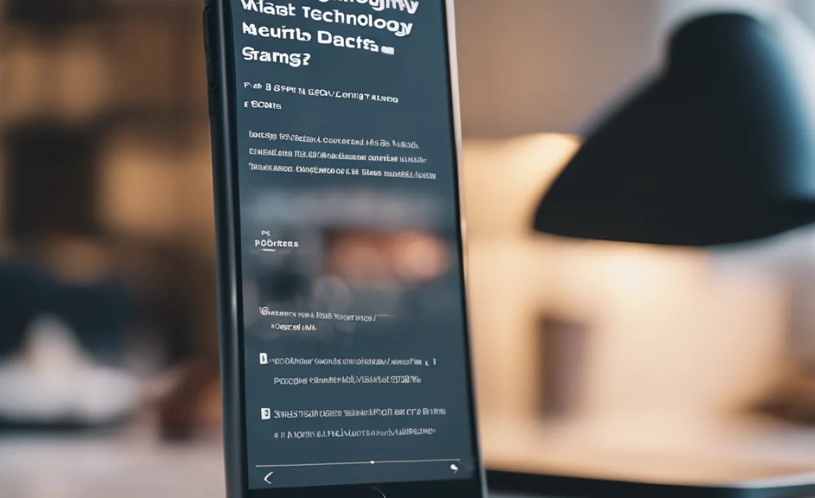 Technology in Daily Life