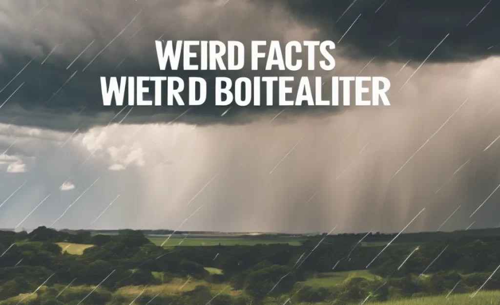 weird facts about weather