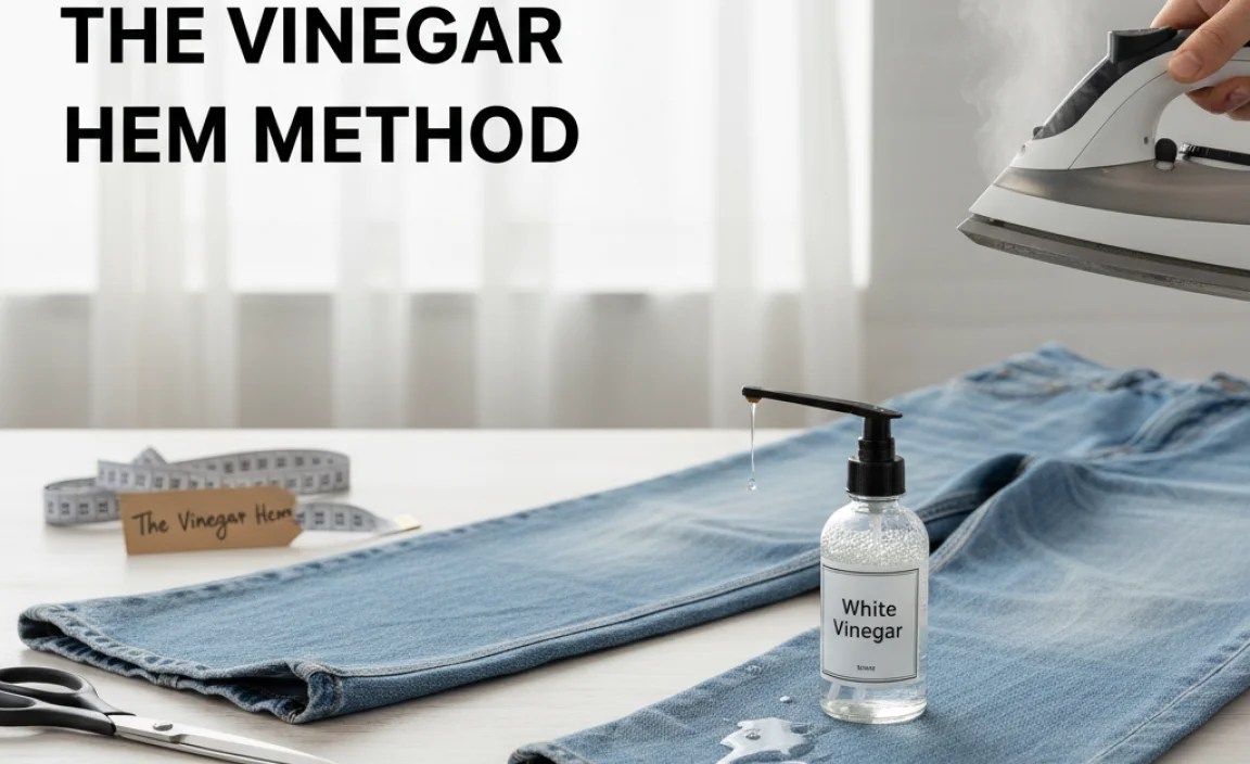 Step-by-Step Guide: The Vinegar Hem Method