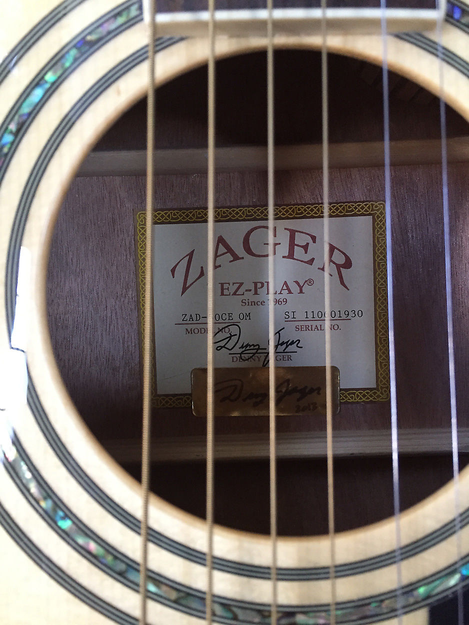 Zager guitars. Jedistar