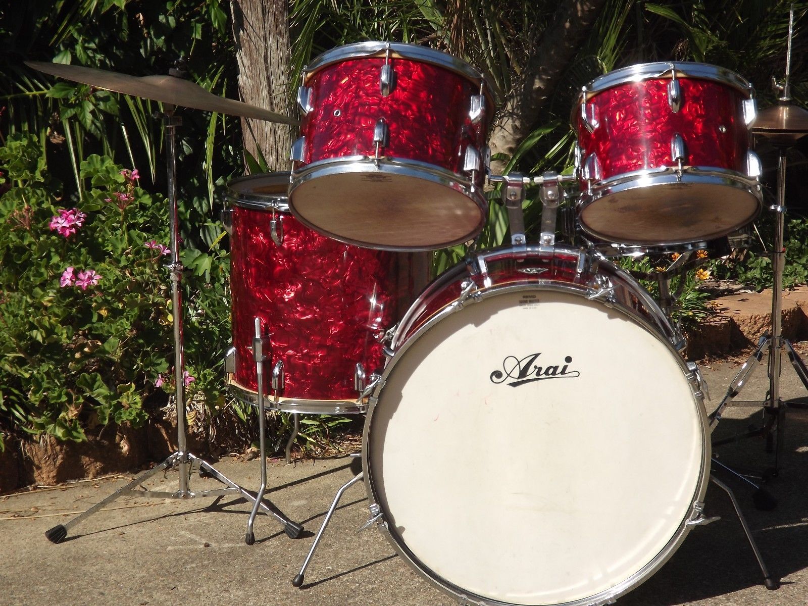 Aria and Arai drums Jedistar