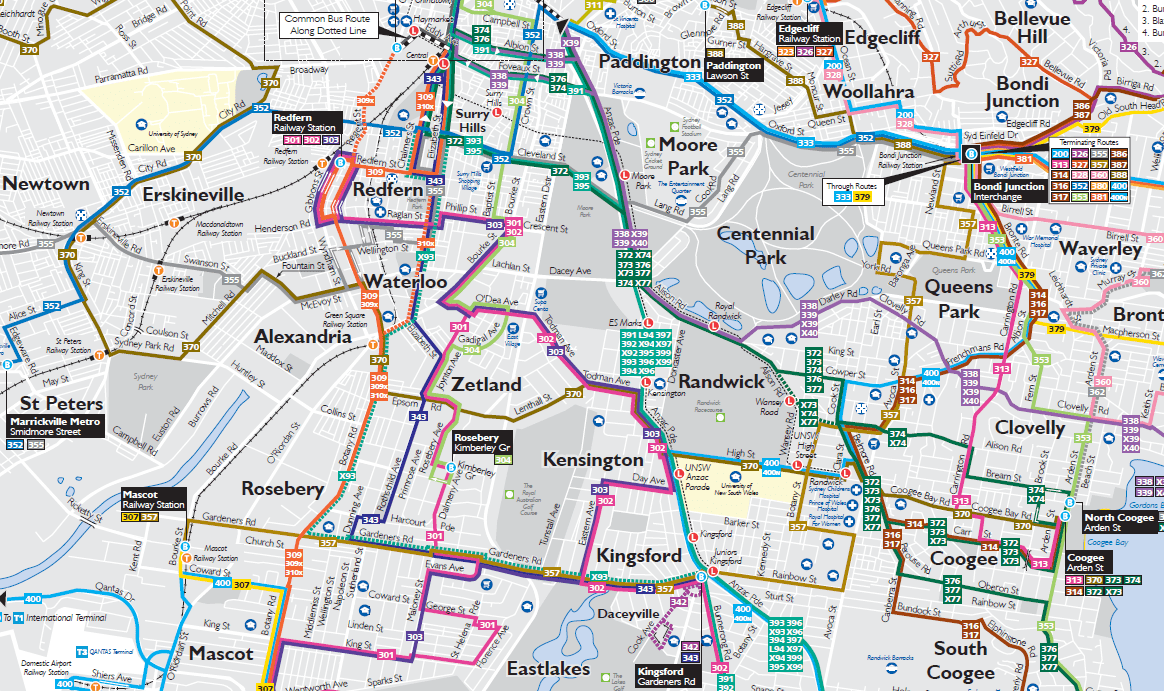 A Glamorous Eastern Suburbs Bus Network Makeover JedSetter
