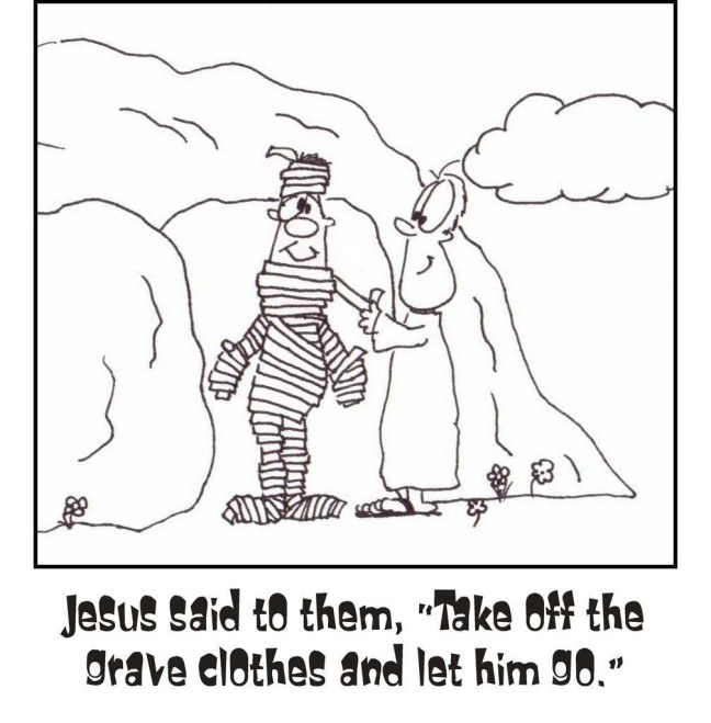 Lazarus Raised From The Dead Coloring Page Coloring Pages