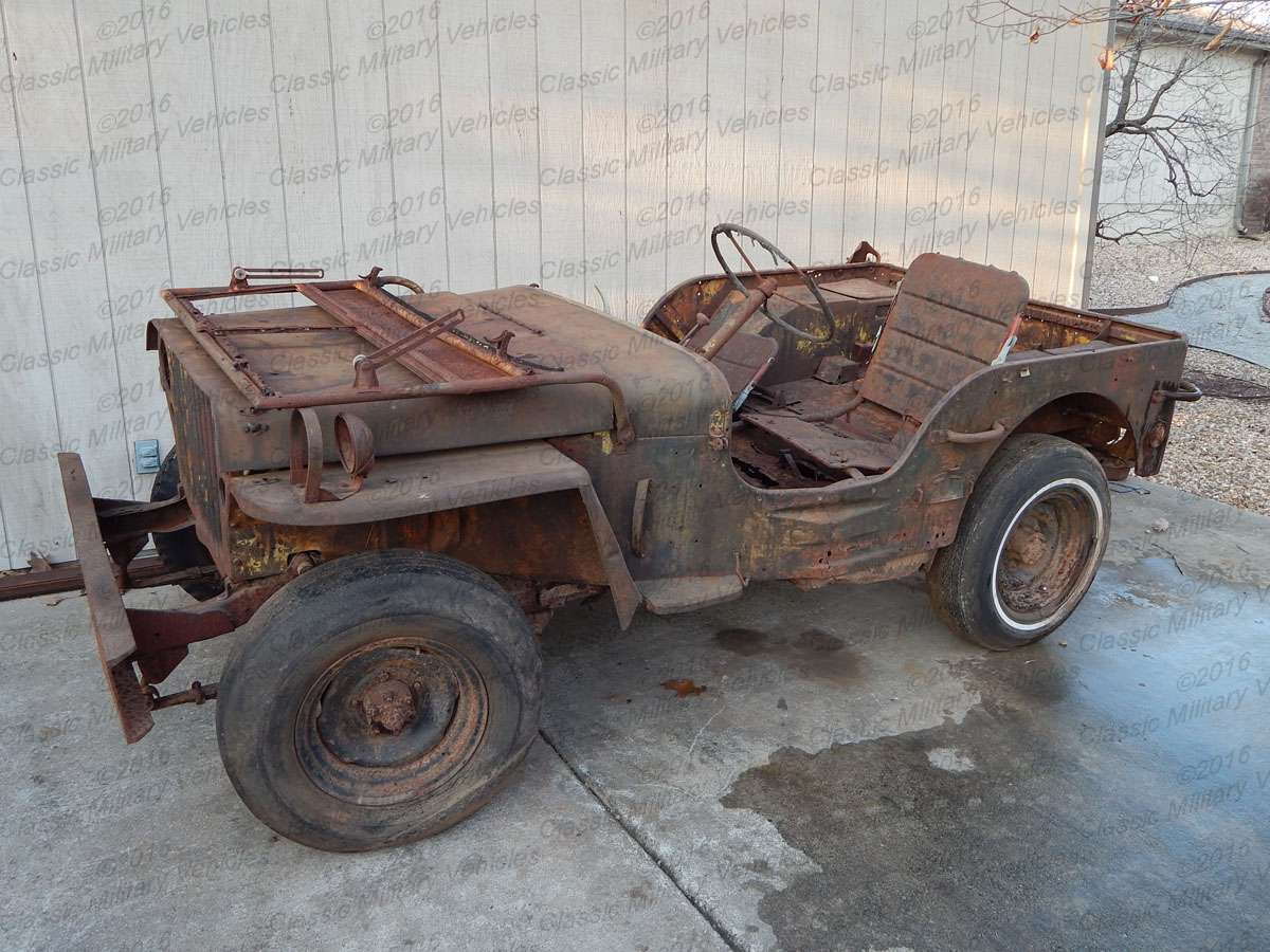 Ford GPW Parts Jeep for Sale / SOLD Classic Military Vehicles