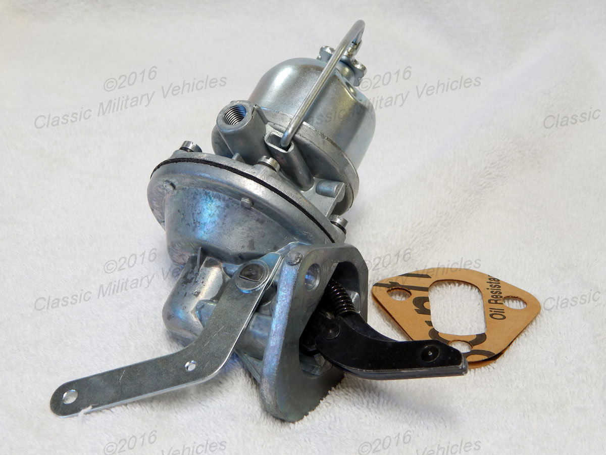 Willys MB Fuel Pump with Hand Primer Classic Military Vehicles