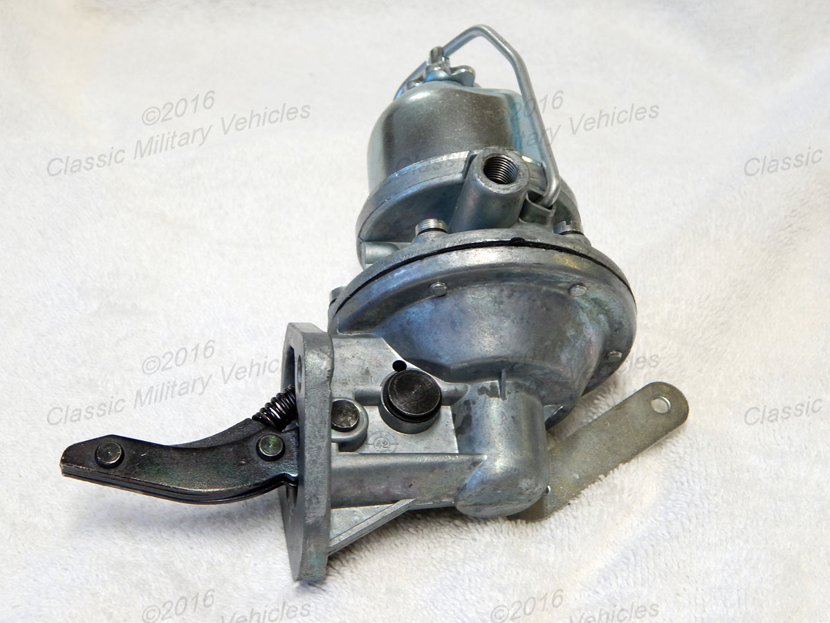 Willys MB Fuel Pump with Hand Primer Classic Military Vehicles