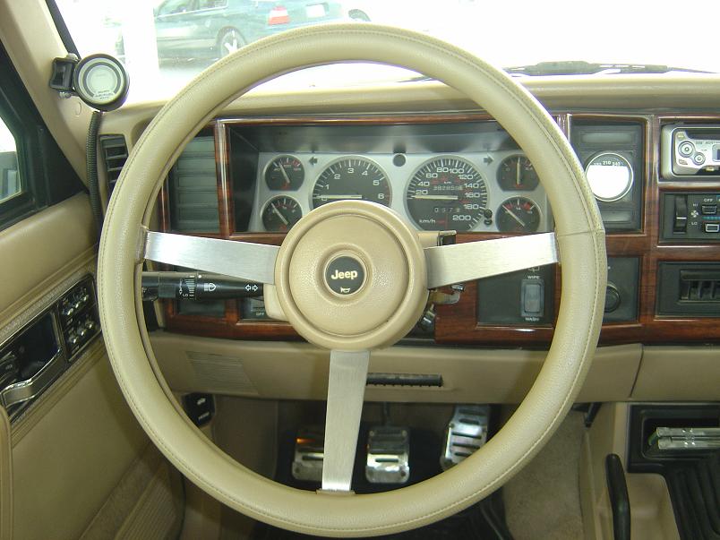Jeep xj aftermarket steering wheel
