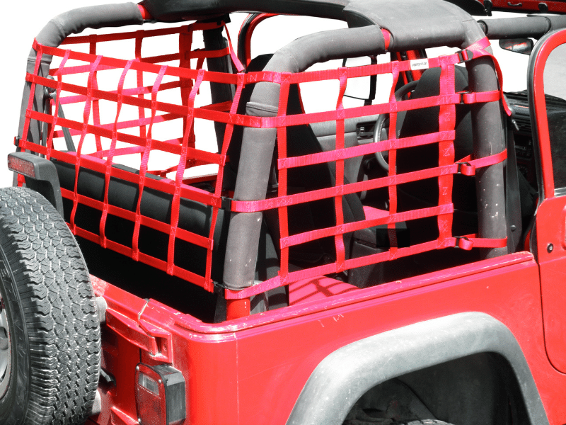 TJ Jeep Wrangler One Piece Wrap Around Net