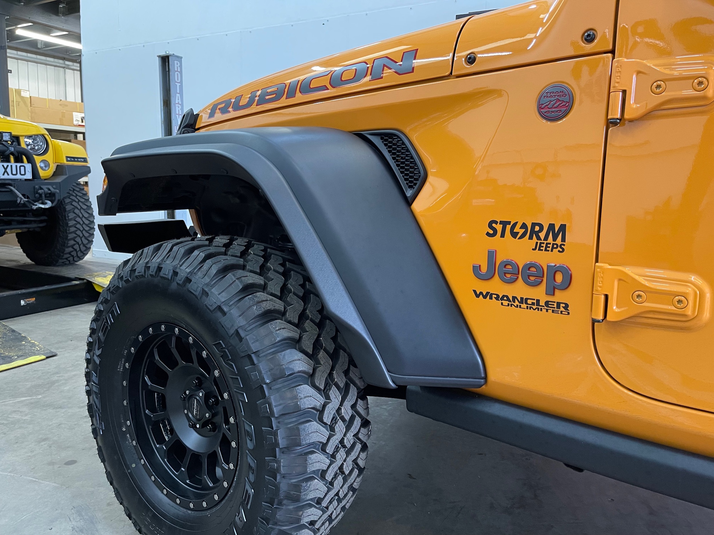 Fender Flare Extensions 1.75", JL (1406.32) Jeepey Jeep parts