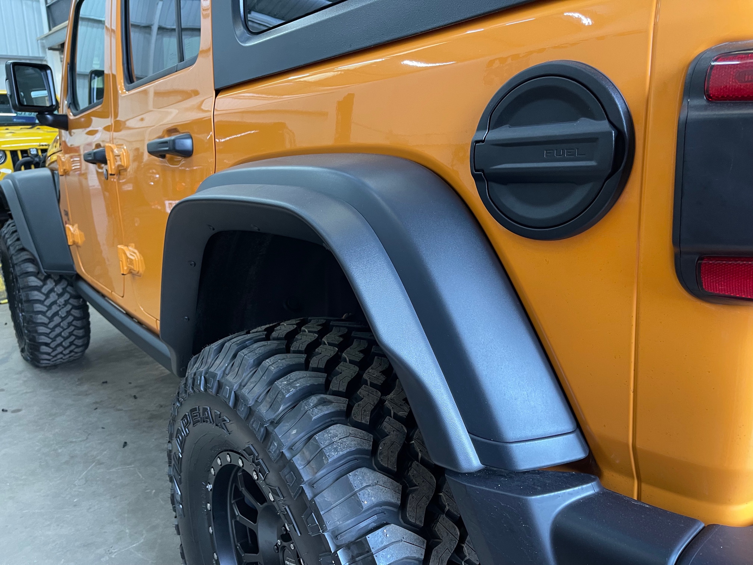 Fender Flare Extensions 1.75", JL (1406.32) Jeepey Jeep parts