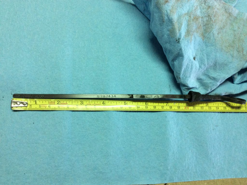 Perkins engine Oil Dipstick Jeep Willys World