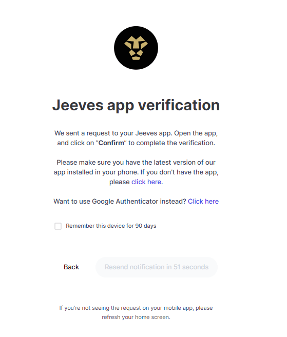 Apresentando a Verificação de Identidade toApp Jeeves Brasil