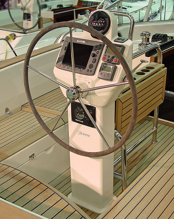 Jefa H400 hydraulic steering pedestals