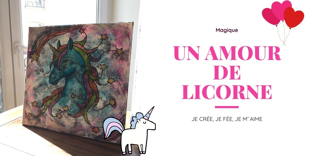 Une licorne magique Je Fée moi m Aime