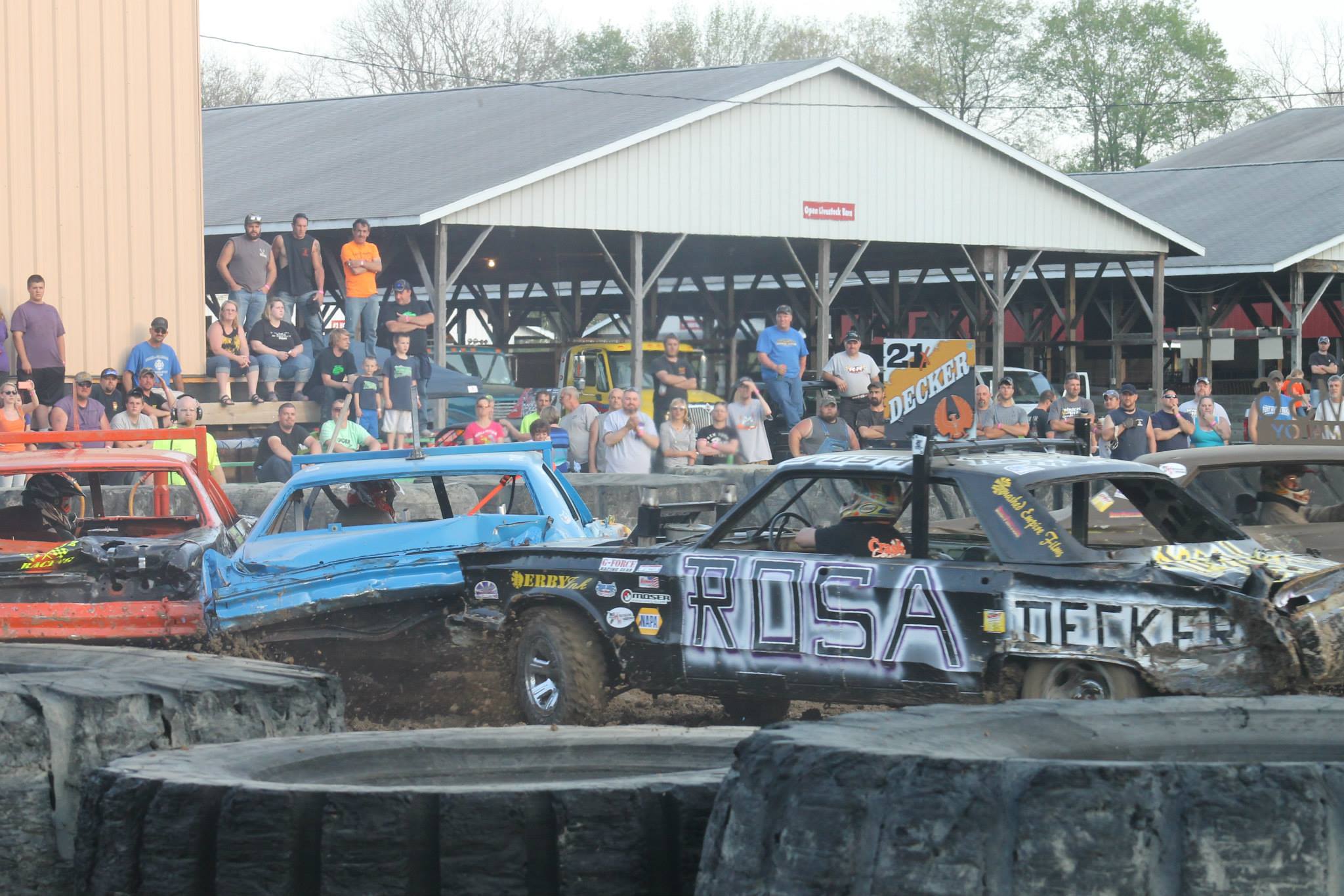 Keystone Nationals Demolition Derby Jefferson County Fair