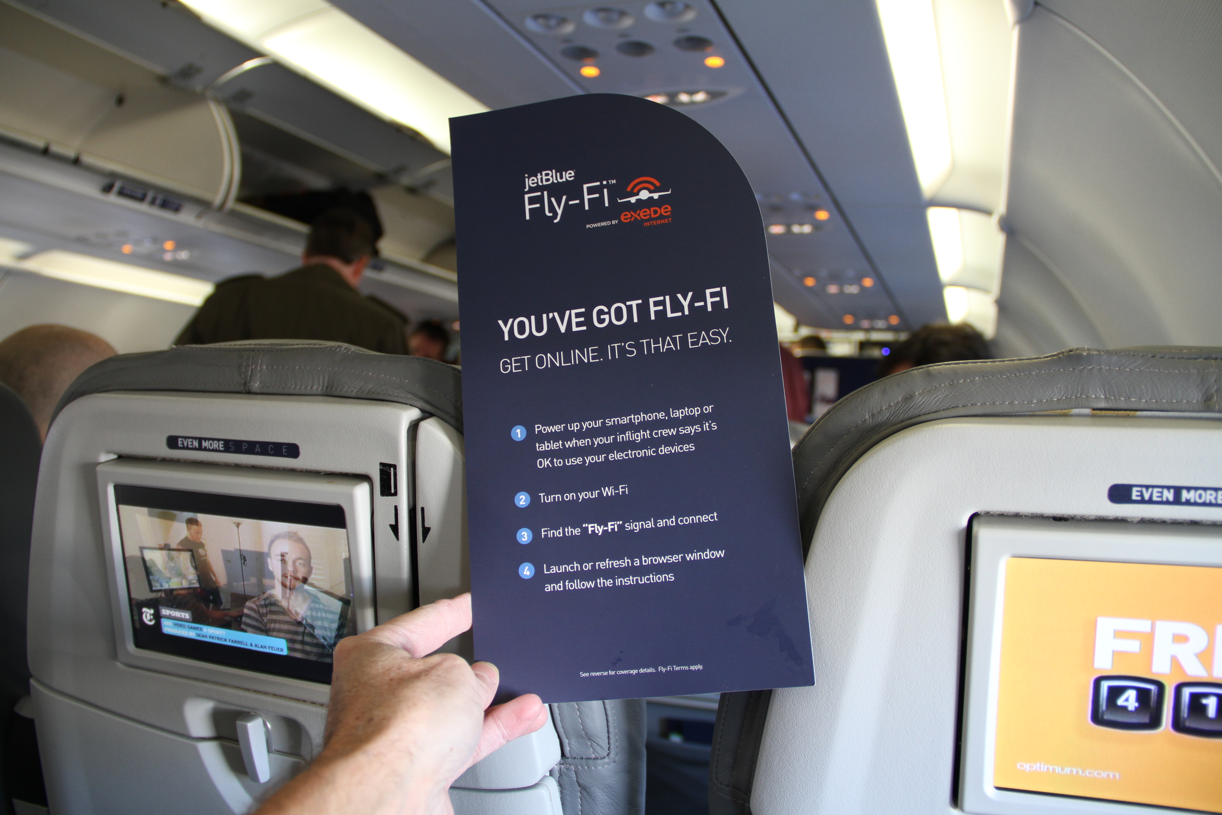JetBlue FlyFi Wireless on JetBlue Planes has Launched Jeff Cutler