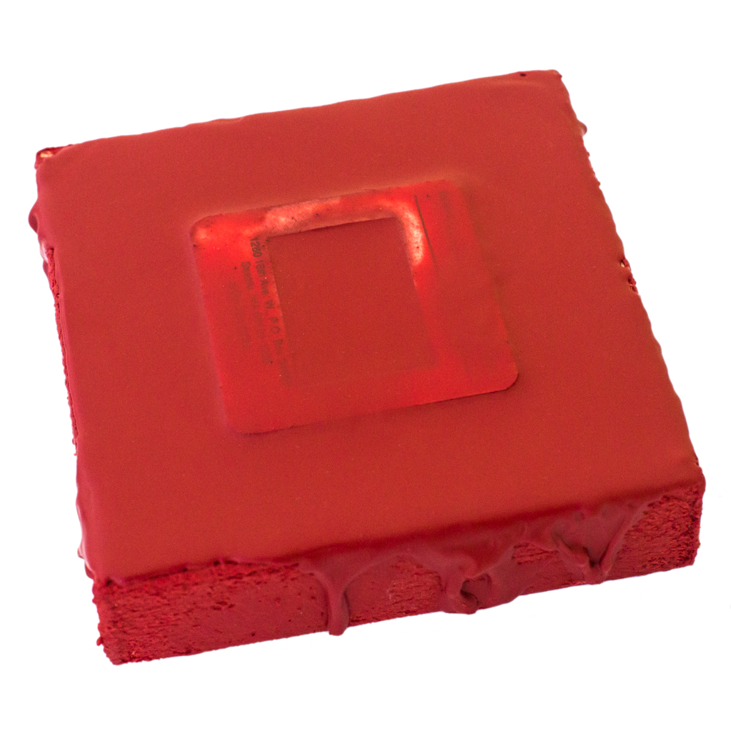 Cradled Wood Panel - Encaustic - 35mm Slide - 4x4x1 inches - 2016