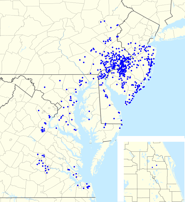 All Wawa Locations Map WAWA Jeff Eats