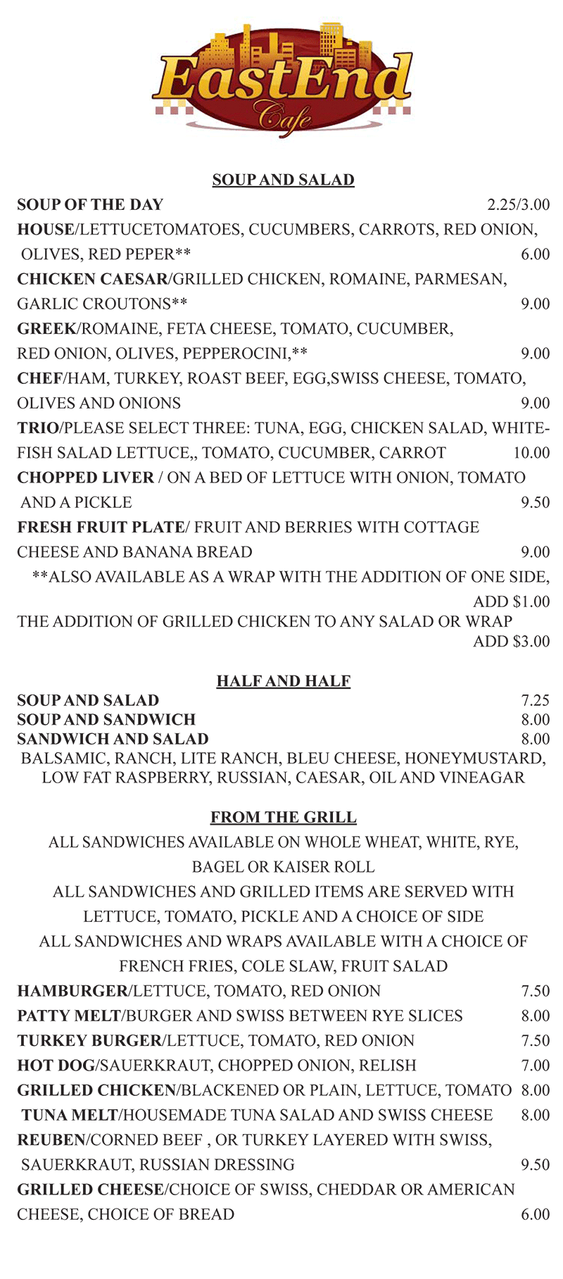 East End Café (Kings Point Delray Beach) Jeff Eats