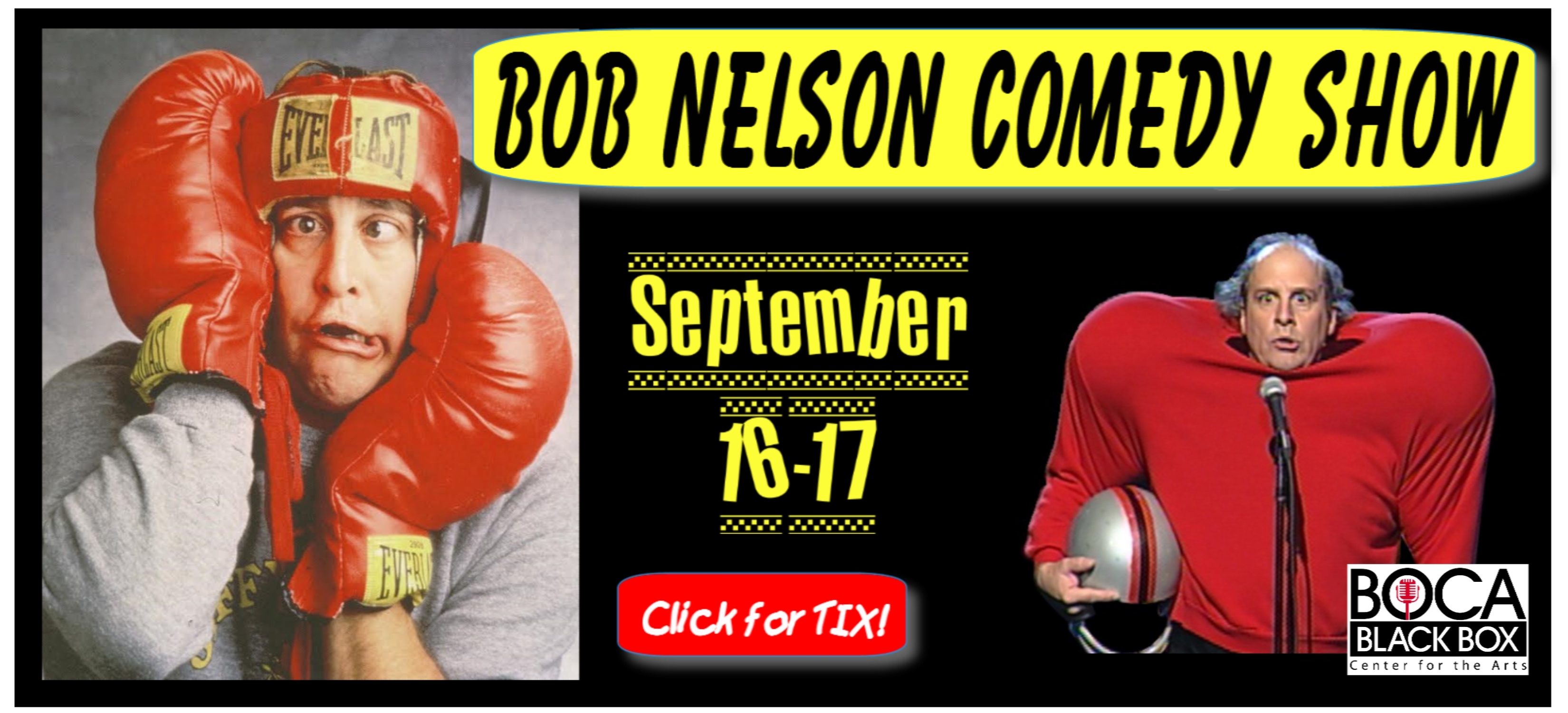 Bob Nelson Comedy Show (Boca Black Box Boca Raton) Jeff Eats