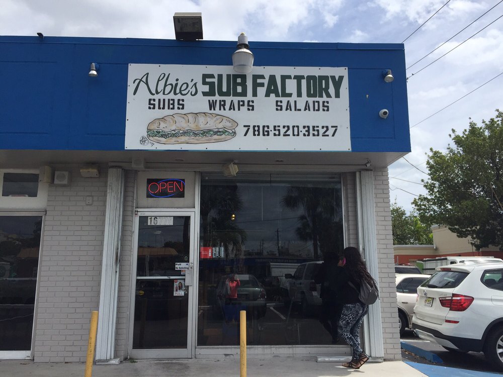 Albie’s SUB FACTORY (North Miami Beach) Jeff Eats