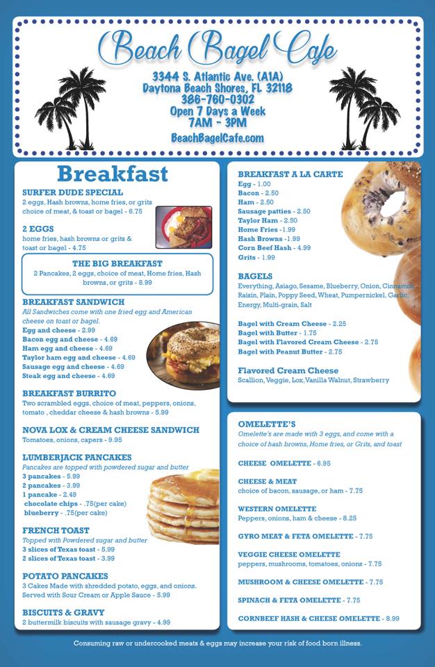 Beach Bagel Cafe (Daytona Beach Shores) Jeff Eats