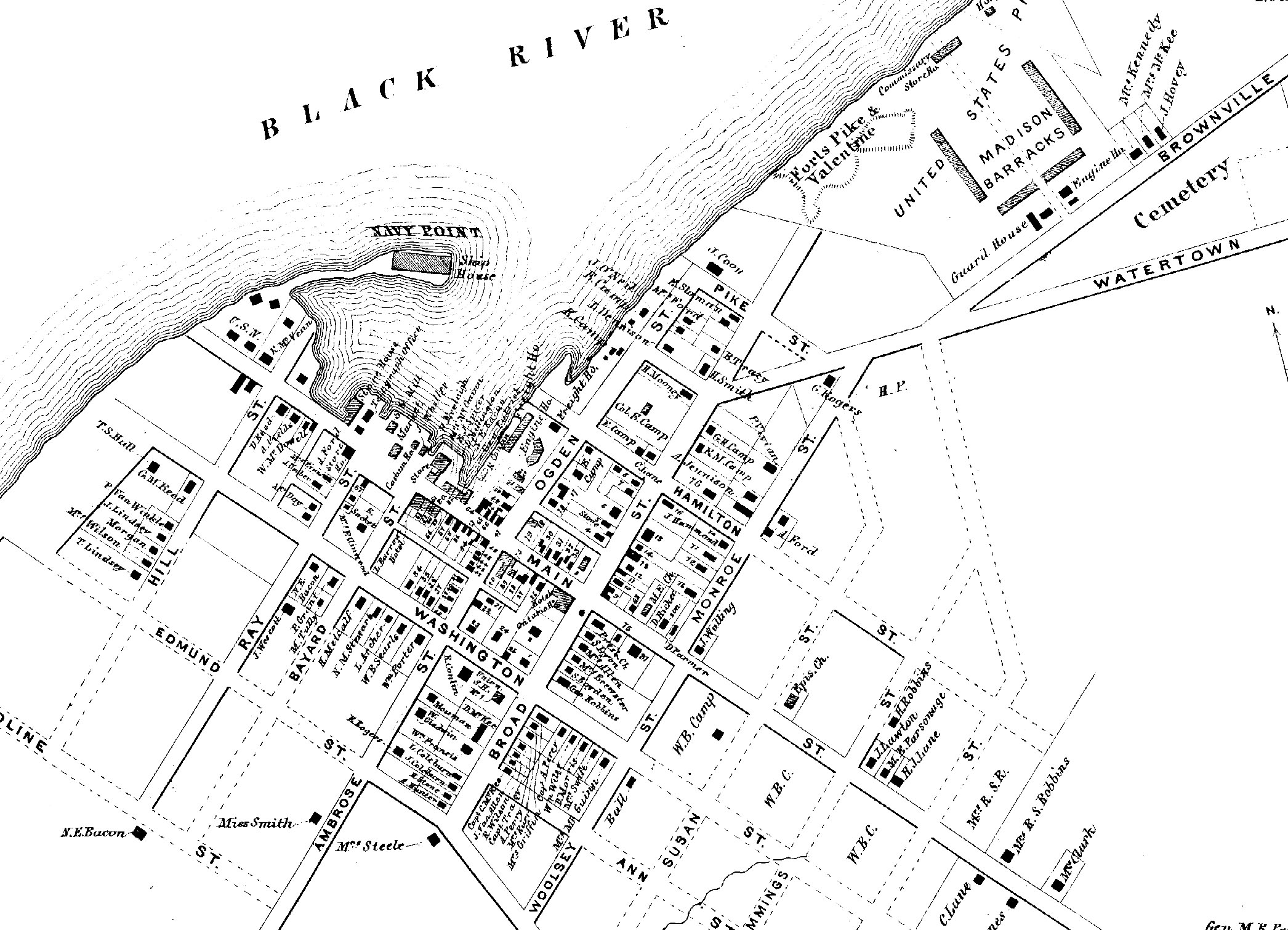 1864 Sackets Harbor