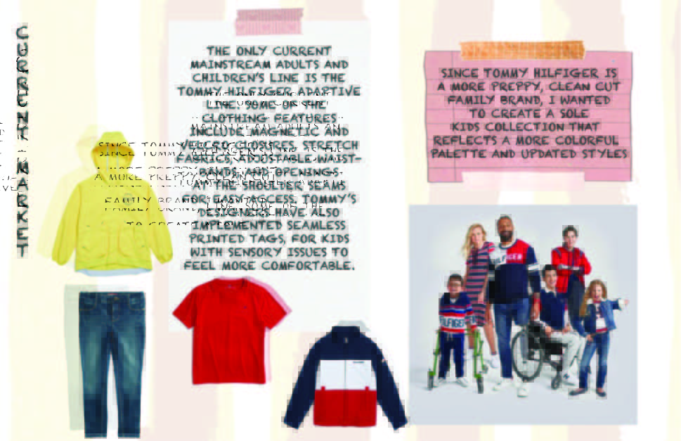 Designing Clothing for Disabled Children Portfolio Piece by Julianne