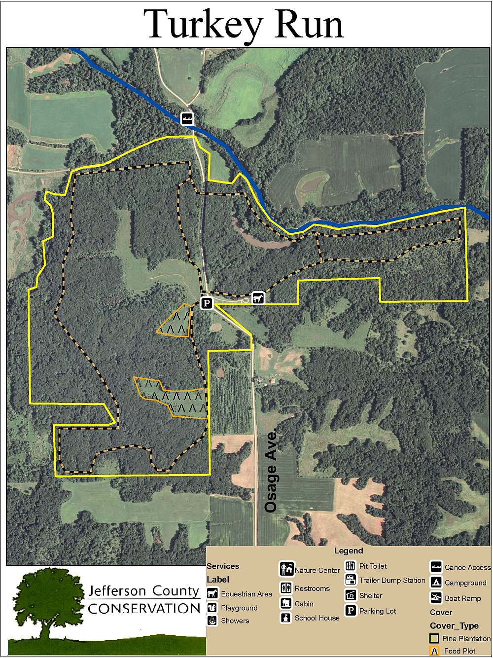 Turkey Run Wildlife Area Jefferson County Conservation