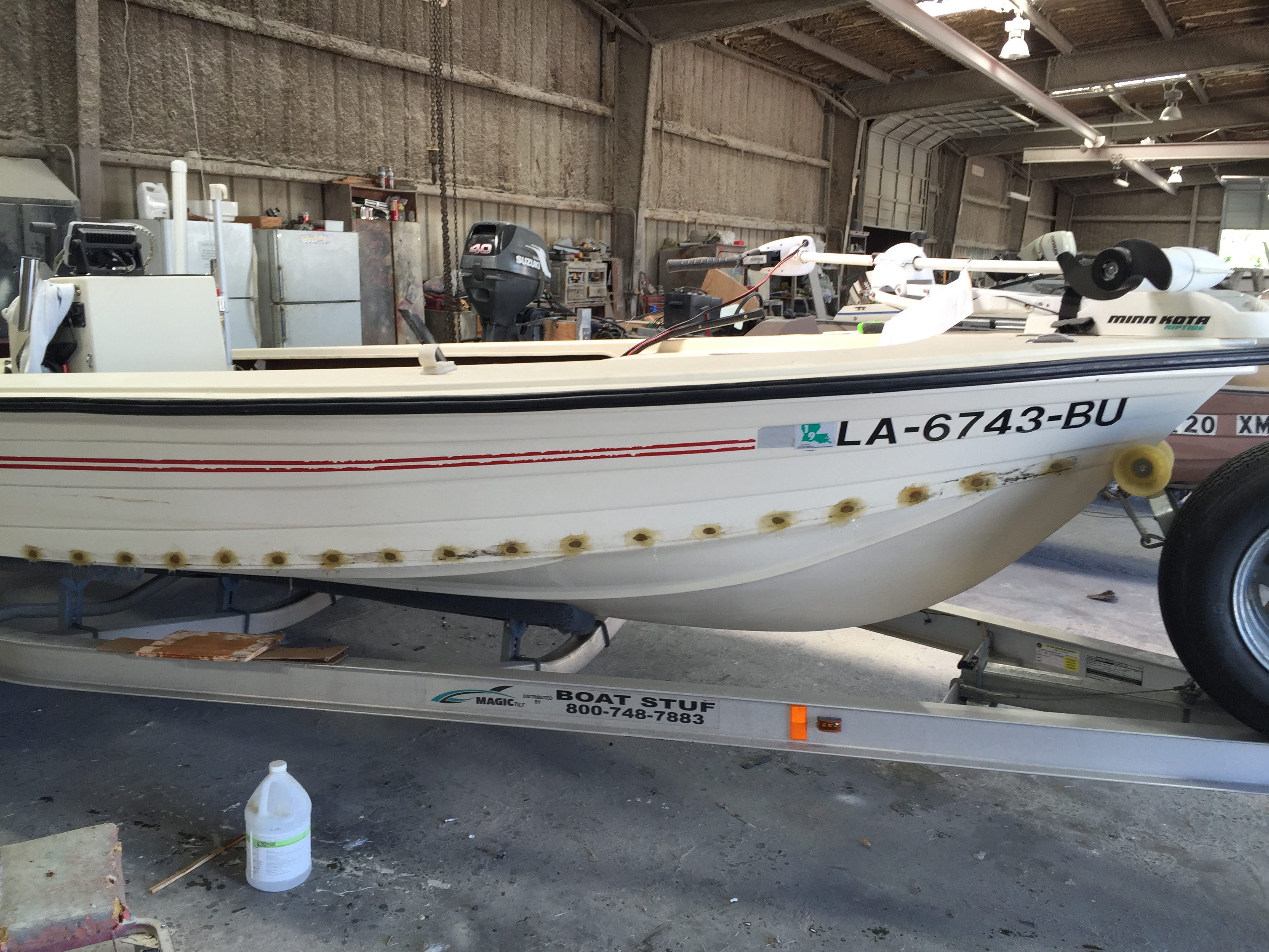 Fiberglass Repairs New Orleans, Harvey, LA, Biloxi, MS, Houston, TX