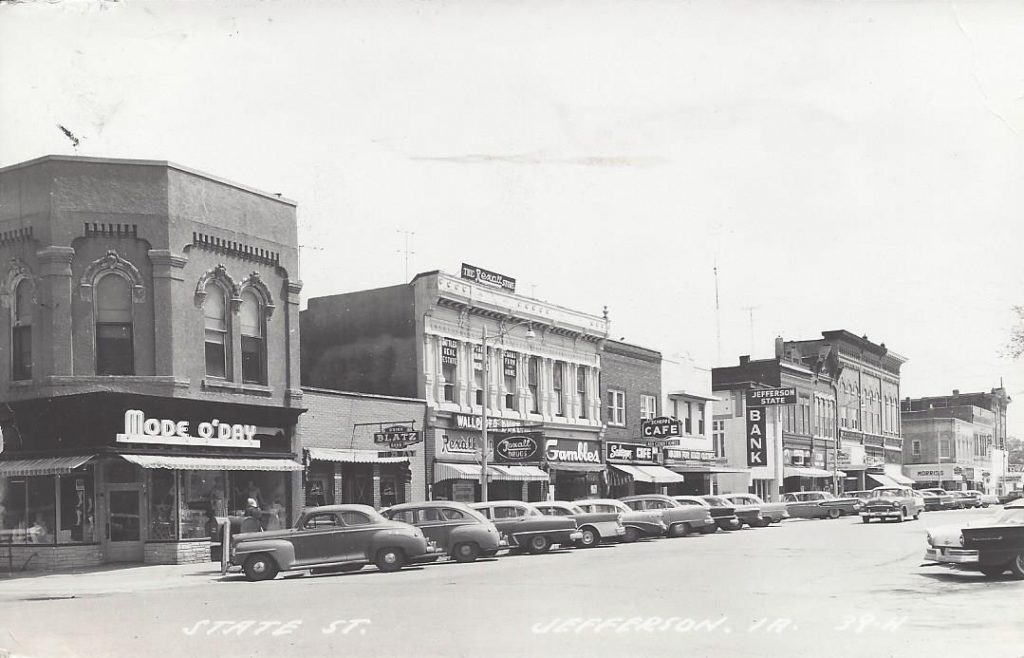 Historic Jefferson Iowa postcard collection Jefferson Matters A