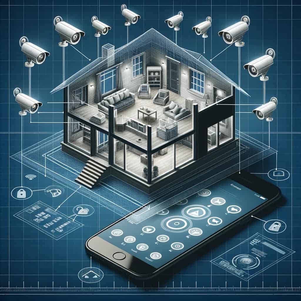 Optimizing Security Coverage MultiLevel Home Camera Setup