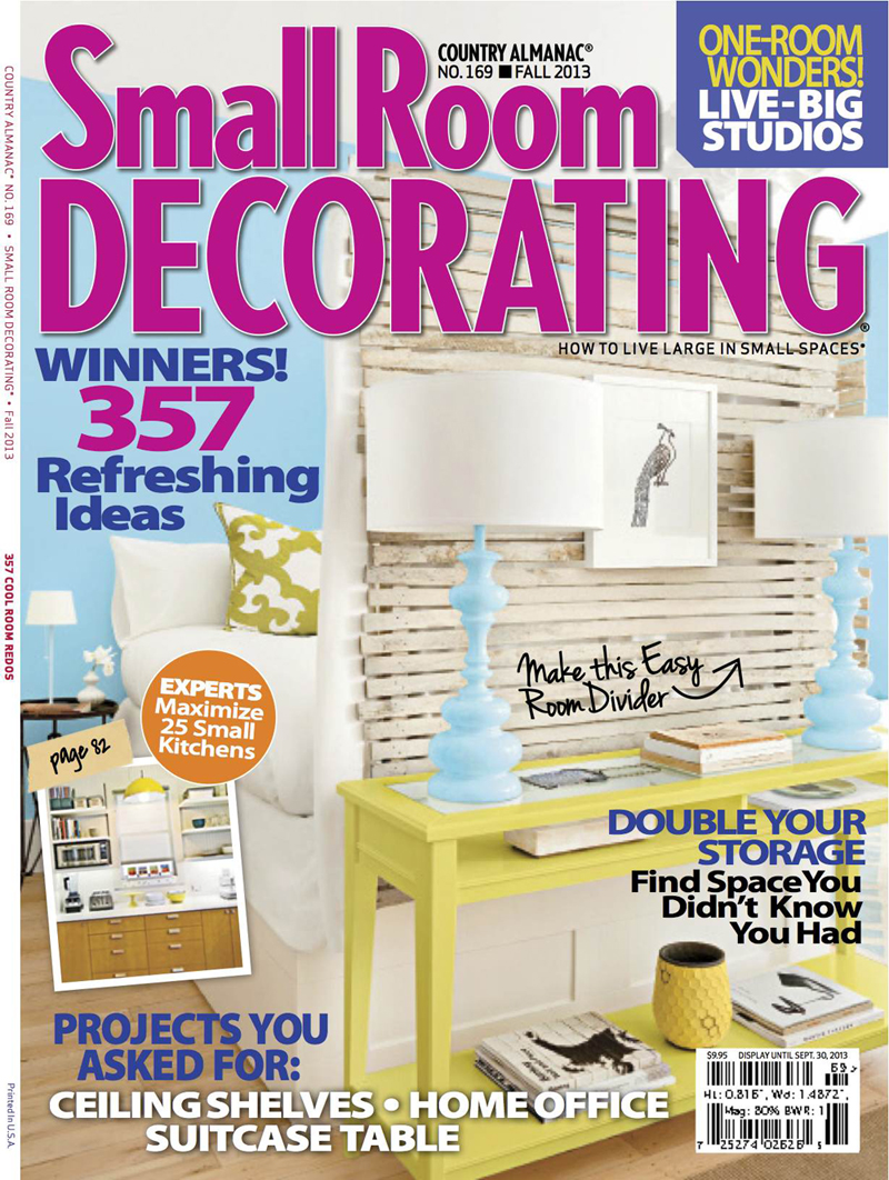 New Feature in Small Room Decorating Magazine Jeff King & Company