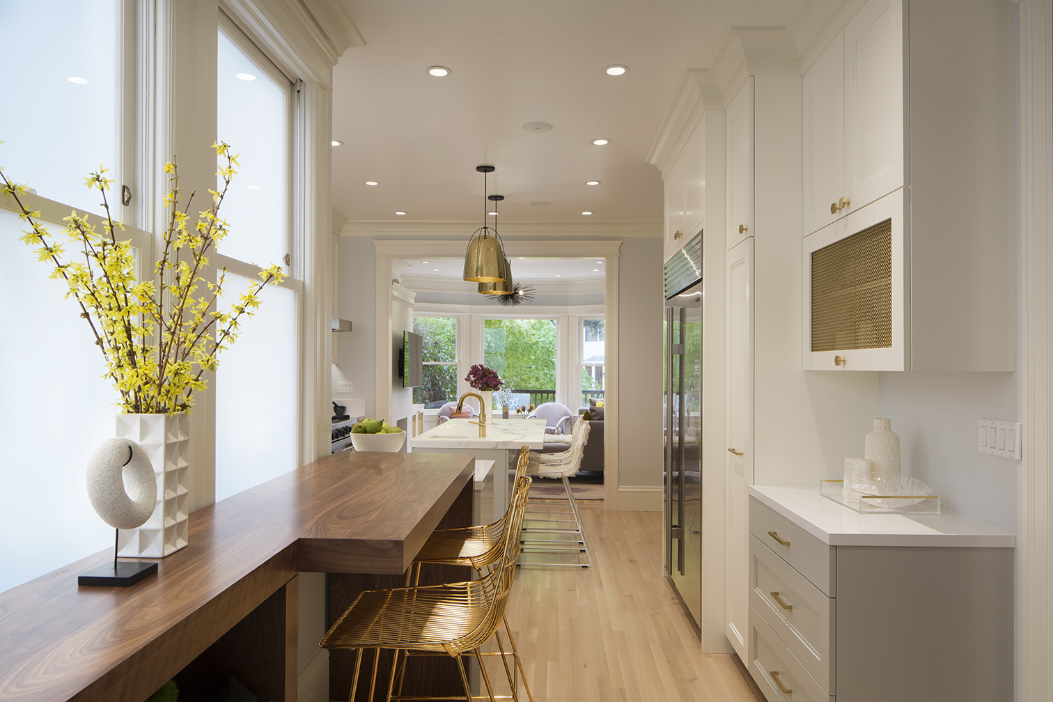 Grand Traditional Kitchen Remodel in San Francisco Jeff King & Company