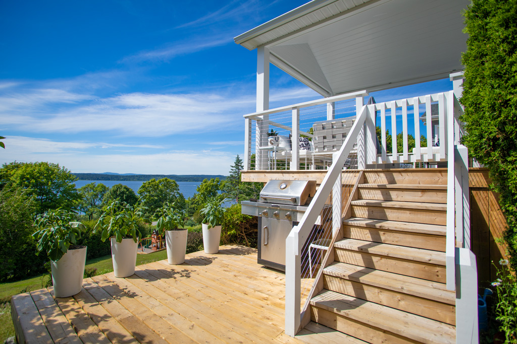 New Deck That Is Vacationland & 2 Bathroom Renovations Rothesay Real Estate
