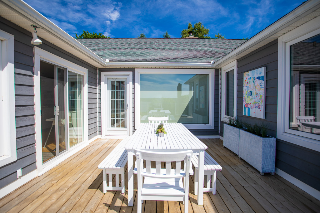 New Deck That Is Vacationland & 2 Bathroom Renovations Rothesay Real Estate