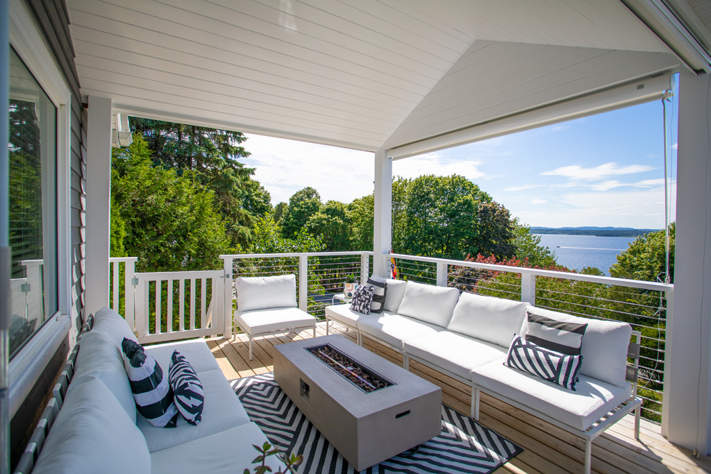 New Deck That Is Vacationland & 2 Bathroom Renovations Rothesay Real Estate