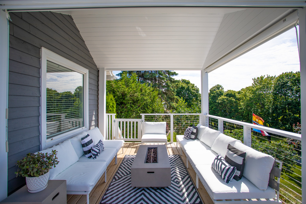 New Deck That Is Vacationland & 2 Bathroom Renovations Rothesay Real Estate