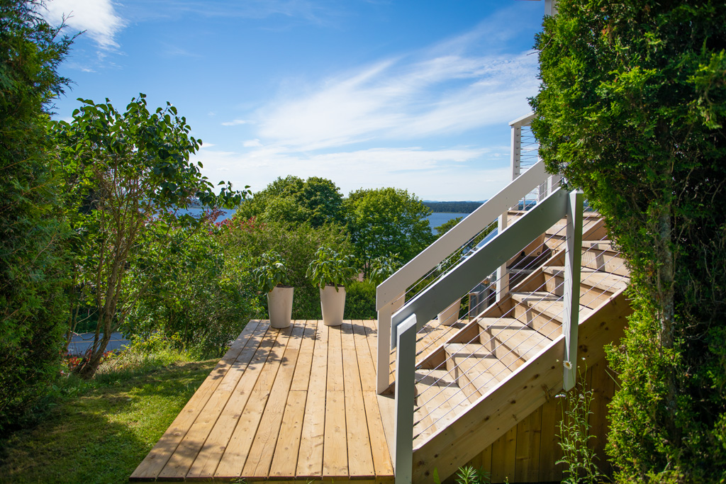 New Deck That Is Vacationland & 2 Bathroom Renovations Rothesay Real Estate